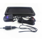 2x Hide-Away Shutter Cover Up Electric License Plate Frame w/ Remote Control