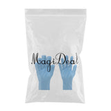 Maxbell 3x10Pcs Strong Nitrile Gloves Powder Free Pet Care Protective Gloves Blue XL