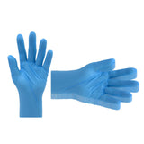 Maxbell 2x10Pcs Strong Nitrile Gloves Powder Free Pet Care Protective Gloves Blue XL