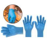 Maxbell 2x10Pcs Strong Nitrile Gloves Powder Free Pet Care Protective Gloves Blue XL