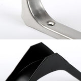 Maxbell 3xHeavy Duty Shelf Bracket Wall Hanging Shelve L Shaped Brackets Black 2Inch