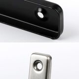 Maxbell 3xHeavy Duty Shelf Bracket Wall Hanging Shelve L Shaped Brackets Black 2Inch