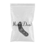 Maxbell 3xHeavy Duty Shelf Bracket Wall Hanging Shelve L Shaped Brackets Black 2Inch