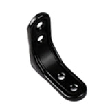 Maxbell 3xHeavy Duty Shelf Bracket Wall Hanging Shelve L Shaped Brackets Black 2Inch