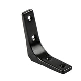 Maxbell 3xHeavy Duty Shelf Bracket Wall Hanging Shelve L Shaped Brackets Black 3Inch