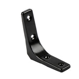 Maxbell 2xHeavy Duty Shelf Bracket Wall Hanging Shelve L Shaped Brackets Black 3Inch