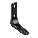 Maxbell 2xHeavy Duty Shelf Bracket Wall Hanging Shelve L Shaped Brackets Black 3Inch