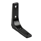 Maxbell 3xHeavy Duty Shelf Bracket Wall Hanging Shelve L Shaped Brackets Black 3Inch