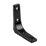 Maxbell 2xHeavy Duty Shelf Bracket Wall Hanging Shelve L Shaped Brackets Black 3Inch