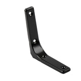 Maxbell 4xHeavy Duty Shelf Bracket Wall Hanging Shelve L Shaped Brackets Black 4Inch