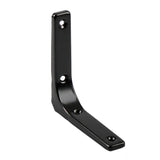 Maxbell 3xHeavy Duty Shelf Bracket Wall Hanging Shelve L Shaped Brackets Black 4Inch