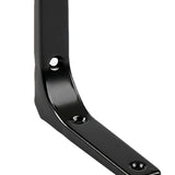 Maxbell 4xHeavy Duty Shelf Bracket Wall Hanging Shelve L Shaped Brackets Black 5Inch
