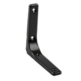 Maxbell 2xHeavy Duty Shelf Bracket Wall Hanging Shelve L Shaped Brackets Black 5Inch