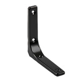 Maxbell 2xHeavy Duty Shelf Bracket Wall Hanging Shelve L Shaped Brackets Black 5Inch