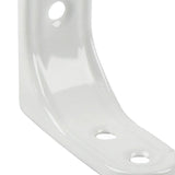 Maxbell 2xHeavy Duty Shelf Bracket Wall Hanging Shelve L Shaped Brackets White 2Inch