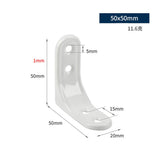 Maxbell 2xHeavy Duty Shelf Bracket Wall Hanging Shelve L Shaped Brackets White 2Inch