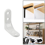 Maxbell 3xHeavy Duty Shelf Bracket Wall Hanging Shelve L Shaped Brackets White 2Inch