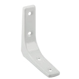 Maxbell 2xHeavy Duty Shelf Bracket Wall Hanging Shelve L Shaped Brackets White 3Inch