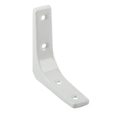 Maxbell 4xHeavy Duty Shelf Bracket Wall Hanging Shelve L Shaped Brackets White 3Inch