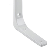 Maxbell 4xHeavy Duty Shelf Bracket Wall Hanging Shelve L Shaped Brackets White 4Inch