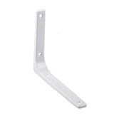 Maxbell 3xHeavy Duty Shelf Bracket Wall Hanging Shelve L Shaped Brackets White 6Inch