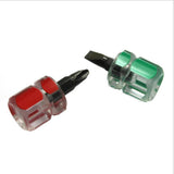 Maxbell 2xPortable Screwdriver Kit Repair Tools Transparent Handle Precision Repair Red