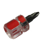 Maxbell 4xPortable Screwdriver Kit Repair Tools Transparent Handle Precision Repair Red