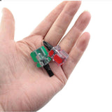 Maxbell 2xPortable Screwdriver Kit Repair Tools Transparent Handle Precision Repair Red