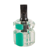 Maxbell 2xPortable Screwdriver Kit Repair Tools Transparent Handle Precision Repair Green