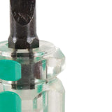 Maxbell 4xPortable Screwdriver Kit Repair Tools Transparent Handle Precision Repair Green