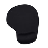 Mouse Pad Non-slip Mat Wrist Rest Rubber for Office Home Desk Computer Black