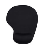 Mouse Pad Non-slip Mat Wrist Rest Rubber for Office Home Desk Computer Black