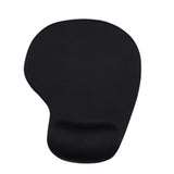 Mouse Pad Non-slip Mat Wrist Rest Rubber for Office Home Desk Computer Black