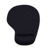 Mouse Pad Non-slip Mat Wrist Rest Rubber for Office Home Desk Computer Black