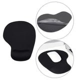 Mouse Pad Non-slip Mat Wrist Rest Rubber for Office Home Desk Computer Black