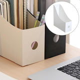 Maxbell 3xMultifunction Desktop File Book Holder Organizer Stand for Home Office White