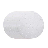 Maxbell 4xAir Fryer Lining Paper 100 Pack Perforated Parchment Steam Paper Round 20cm