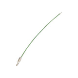 Maxbell 2xWire Keychain Cable 6inch Stainless Steel Hiking for Key Fobs Jewelry DIY Green