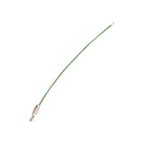 Maxbell 4xWire Keychain Cable 6inch Stainless Steel Hiking for Key Fobs Jewelry DIY Green