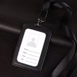 Maxbell 4xID Badge Holder with Neck Lanyard Multipurpose Badge Holder for Shop School