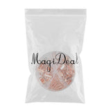 Maxbell 4x72x Binder Clips Kits Push Pins Paper Clips Map Tacks Portfolio for School Rose Gold