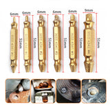 Maxbell 2xDamaged Screw Extractor Drill Bit Set  Damaged Bolt Remover 3105C 4pcs