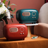 Maxbell 2x Radio Tissue Box Cover Napkin Storage Box for TV Cabinet Car Furnishings