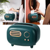 Maxbell 2x Radio Tissue Box Cover Napkin Storage Box for TV Cabinet Car Furnishings
