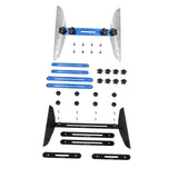 Maxbell Stair Treads Gauge Template Shelf Scribe Tools for Stairs Risers Blue