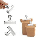 Maxbell 2xFile Clips Stationery Photo Paper Document Clip for Home Kitchen Supplies