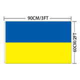 Maxbell 2x Ukraine Flag Decorative Banner for National Day Yard Decoration