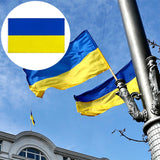 Maxbell 2x Ukraine Flag Decorative Banner for National Day Yard Decoration