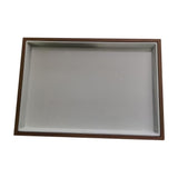 Maxbell 2xVelvet Jewelry Tray Bead Pendant Showcase Stackable for Woman Gift Store