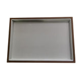 Maxbell 2xVelvet Jewelry Tray Bead Pendant Showcase Stackable for Woman Gift Store